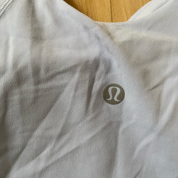 Lulu lemon light blue aline tank top - Picture 2 of 3